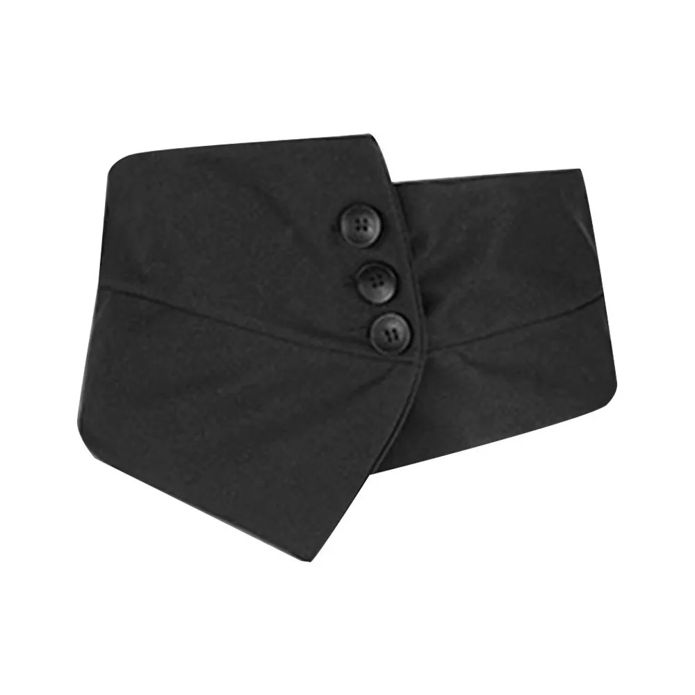 

Fashion Cloth PU Leather Corset Button Spicy Girl Wide Belt Elastic Goth Wide Cummerbunds Girl
