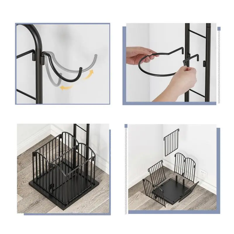 スポーツボール収納ラックボール収納スタンド垂直ボールラックレイヤードボール収納ラックバスケットボールホルダーディスプレイスタンドラック