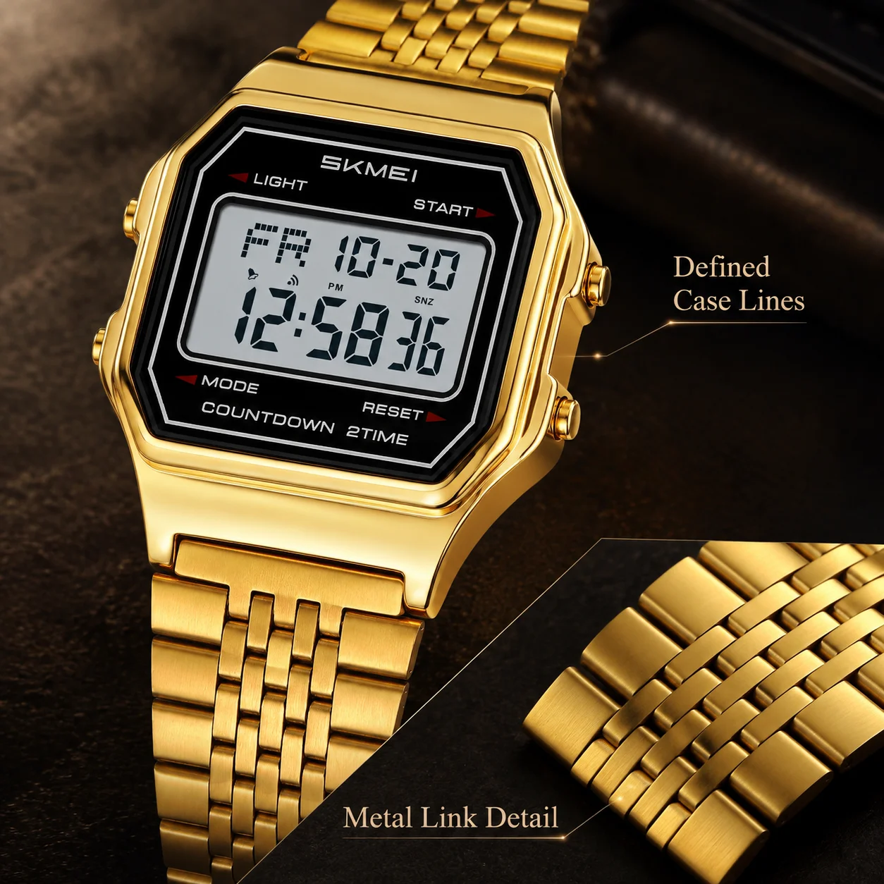 SKMEI 2465 Modieuze Heren Digi - Luxury Watch Zone recensie en prijs