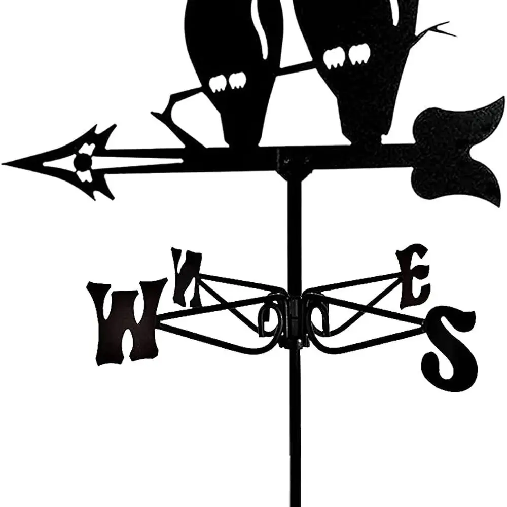 

Флюгер с оленем из нержавеющей стали — индикатор направления ветра в деревенском стиле для декора фермы и сада