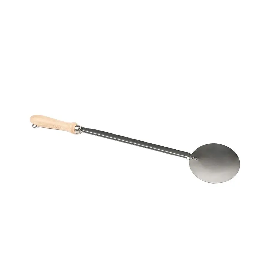 

Wooden Handle Skimmer Wok amp Rice Spatula Stainless Steel 31 inches