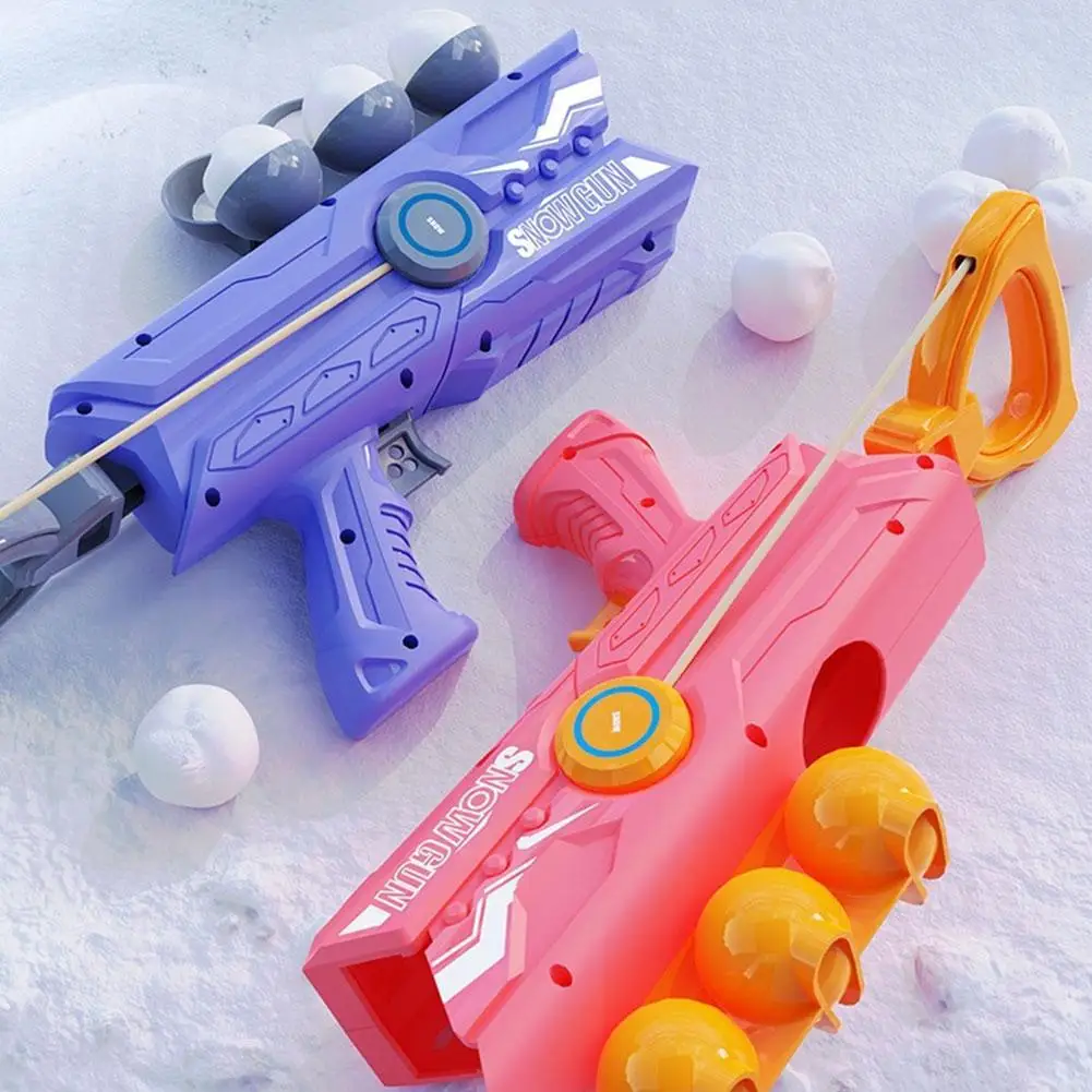 Snowball Launcher Making Toy Set Children's Fun Snow Fighting Toy Gift Winter Outdoor Snow Play Snowball Clip New Year Gift Chri