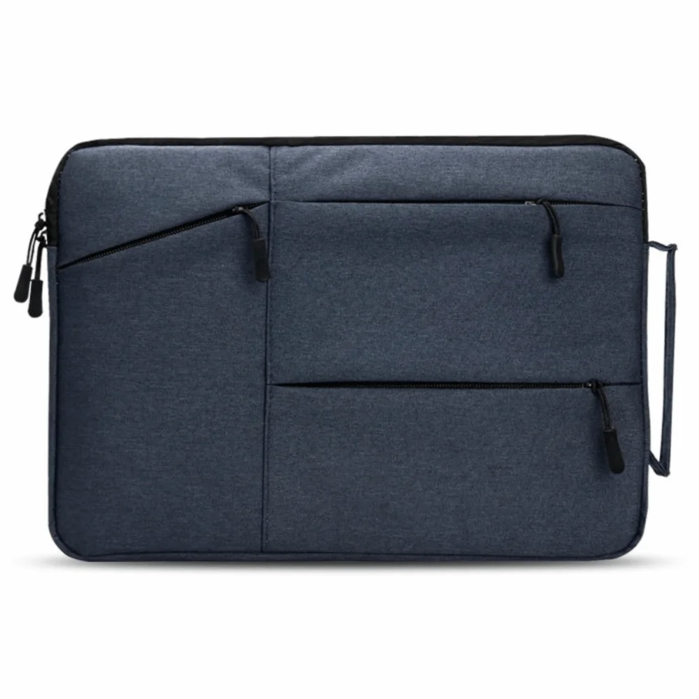 

Waterproof 14 Inch Laptop Sleeve Flannel Lining Shock-resistant Laptop Handbag Case Wear-resistant Oxford Cloth Laptop Bag