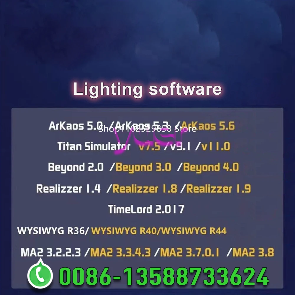 Imagem -04 - Software Iluminação Executar Programa 3d Realizzer Grandma Artnet Light Dongle Usb 8in Dmx512 Wysiwyg-r44