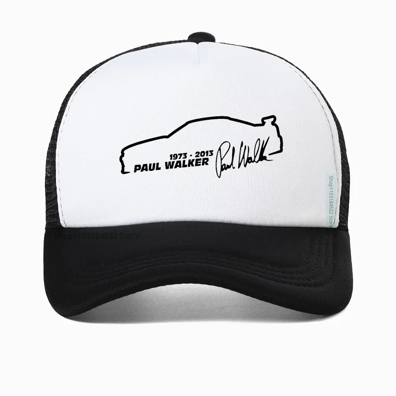 

Paul Walker hat Actor Walker IV Print Baseball cap Vintage Men Adjustable Dad Hat cool Fast & Furious caps Casquette Gorras