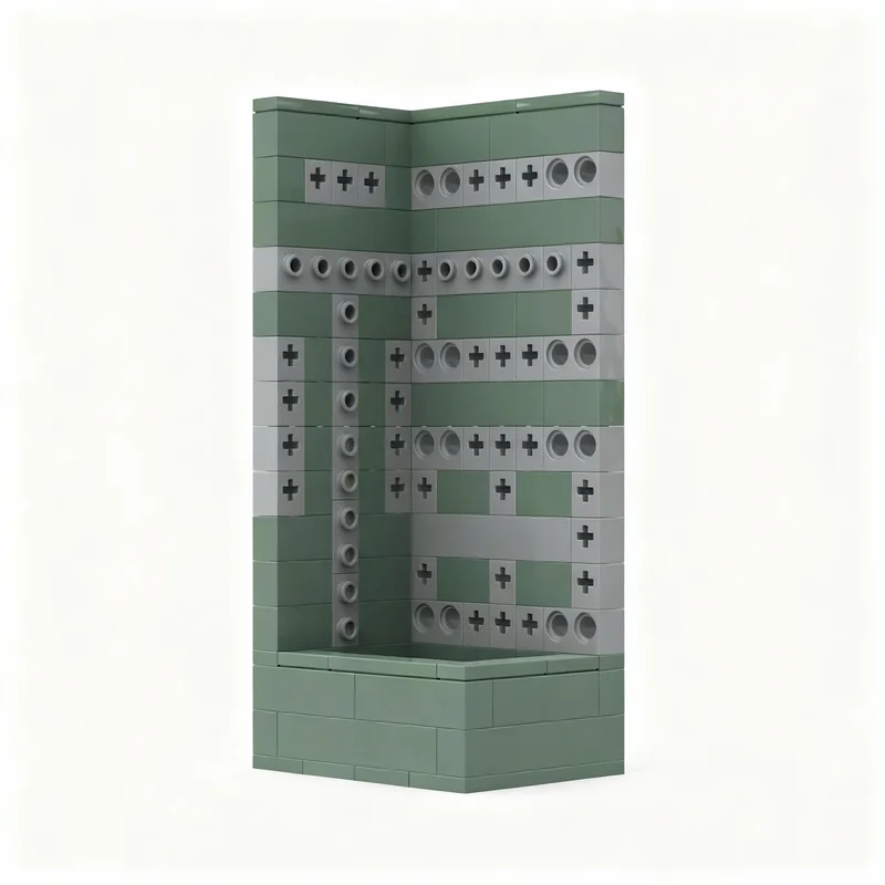 129 قطعة من مكعبات البناء MOC Ideas CUUSOO على شكل شخصية فو، نموذج رف مجوهرات، ألعاب معمارية، هدايا عيد الميلاد، مكعبات تعليمية