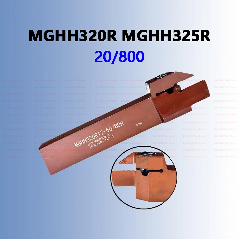 

1pcs MGHH320R MGHH325R CNC Tool Bar MGHH320 MGHH325 30/50 50/80 80/160 160/400 MGHH 320 325 Use Inserts MGMN300