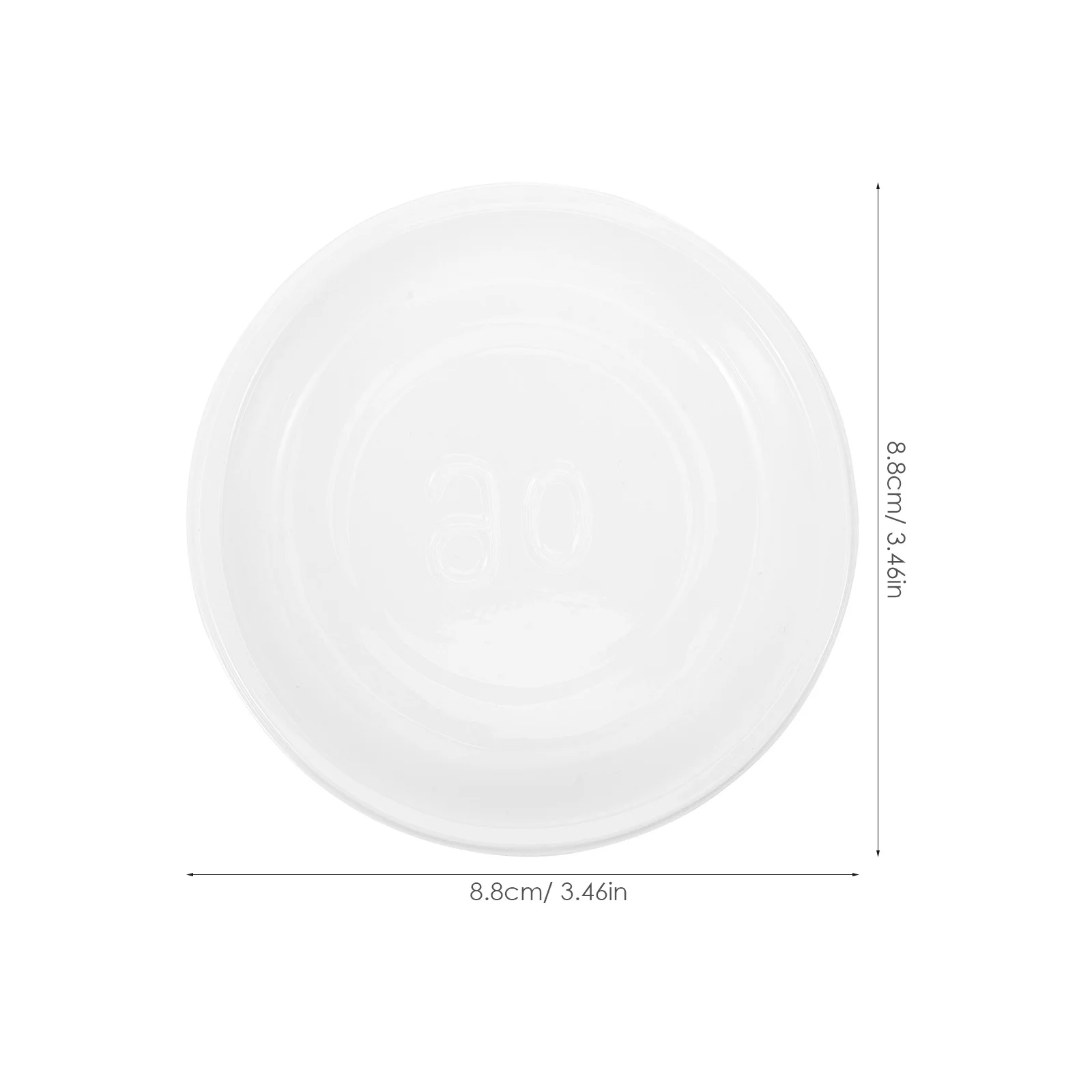 10Pcs Plastic Plant Saucers Durable Water Catcher Trays for Potted Plants Non-Slip Design Garden Accessories Planting Tray