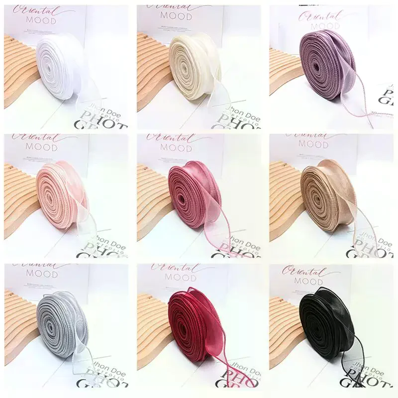 Tulle Satin Ribbon 40MM x 30 Yards Multipurpose Wrapping for Floral Arrangements Packaging and Arts Crafts