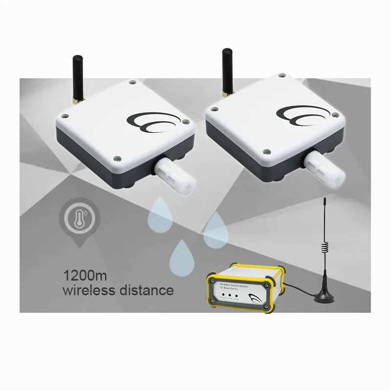 

Internet or Zigbee Wireless Environmental Monitoring Instrument Temperature Humidity Sensor