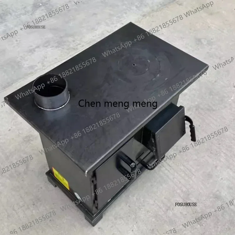 

Уличная дровяная печь zHHousehold для сельской местности, двойного назначения (дрова/уголь), газификационная печь-камин для зимнего отопления помещений, бездымная X