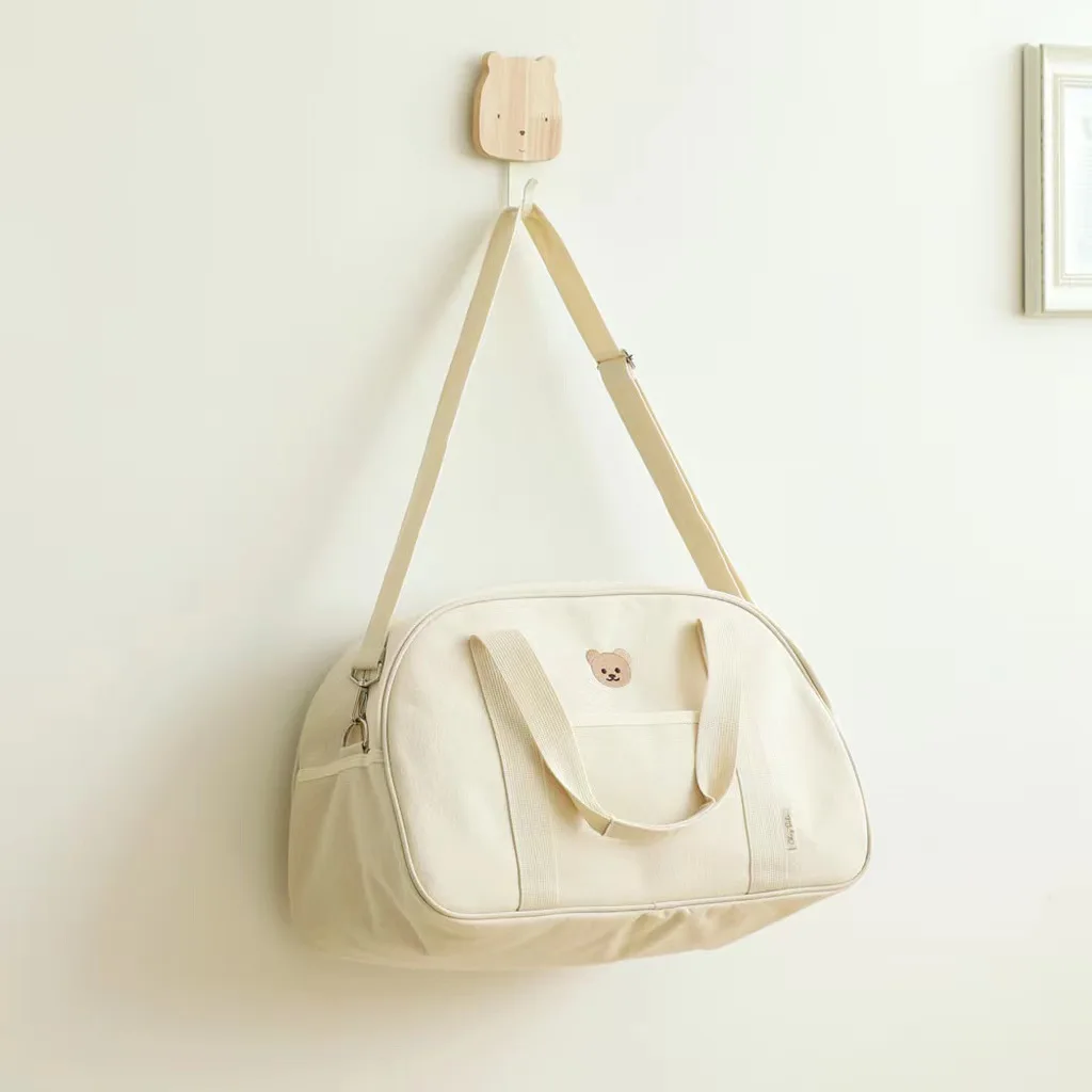 Korean Style Baby Diaper Bag Canvas Large Capacity Mommy Bag Women Travel totes Maternity Pack Hospital Bag Baby Items Organizer