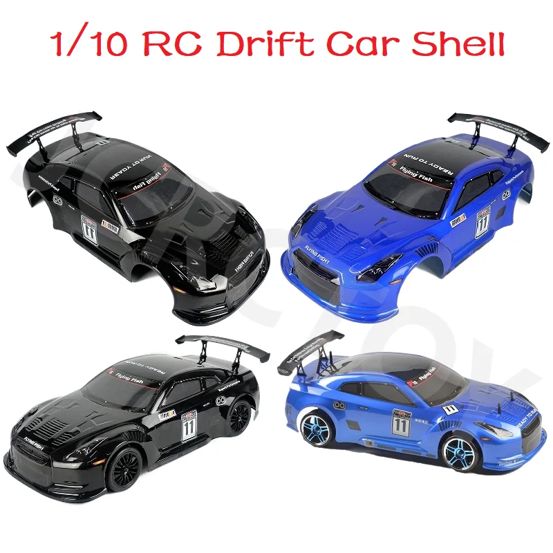RC 260mm Rozstaw osi PVC Karoseria Drift Car Shell z naklejką do 1/10 HSP 94123 Sakura SXI CS R31 Kyosho Tamiya TT01 TT02 Parts