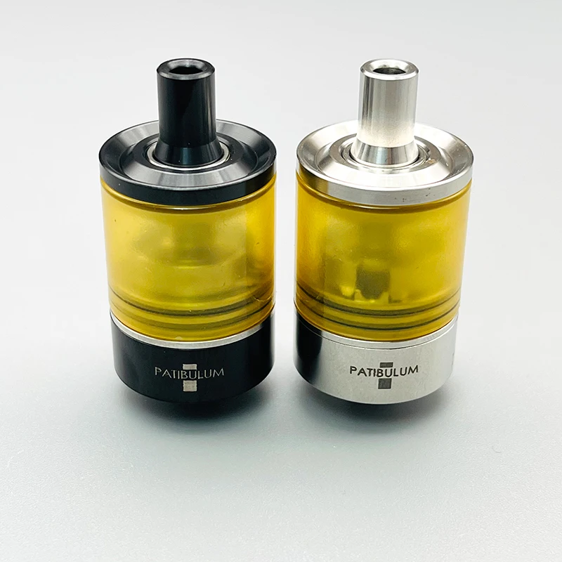 DSX Patibulum MTL RTA Atomizer z wymiennym zbiornikiem 22mm 316ss 3.5ml pojedyncza cewka dopływu powietrza regulowana Vape parownik