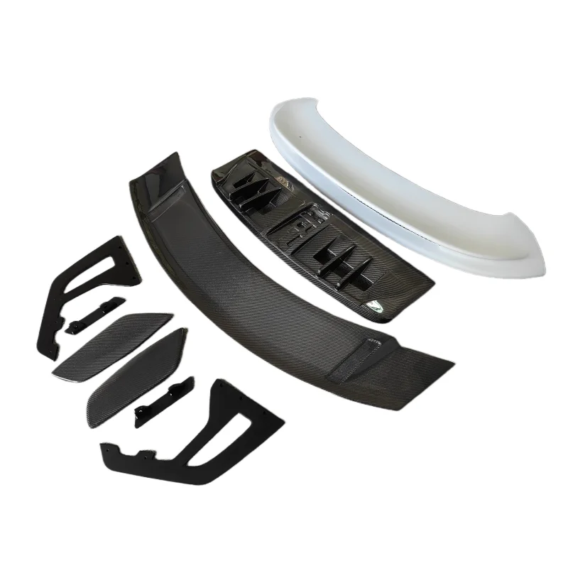 

Заднее крыло из настоящего углеродного волокна в стиле GT3 для Porsche 911 922, задний багажный отсек, спойлер, смоляная основа, комплект кузова