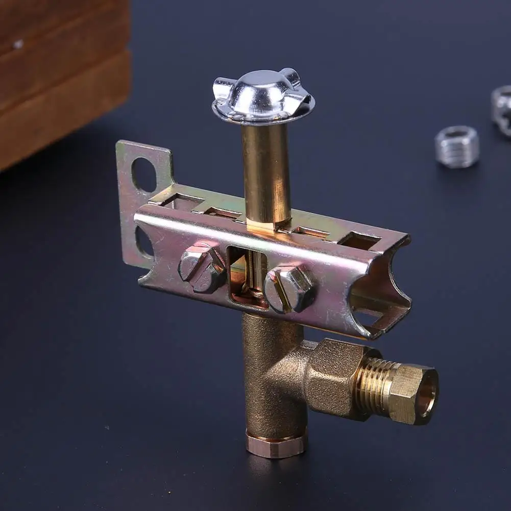 Pilot Burner One Way Flame Stainless Steel 1 Hole 2 Hole 3 Hole Bracket Can Have Natural or LP Gas Burner Assembly Babecue Tool