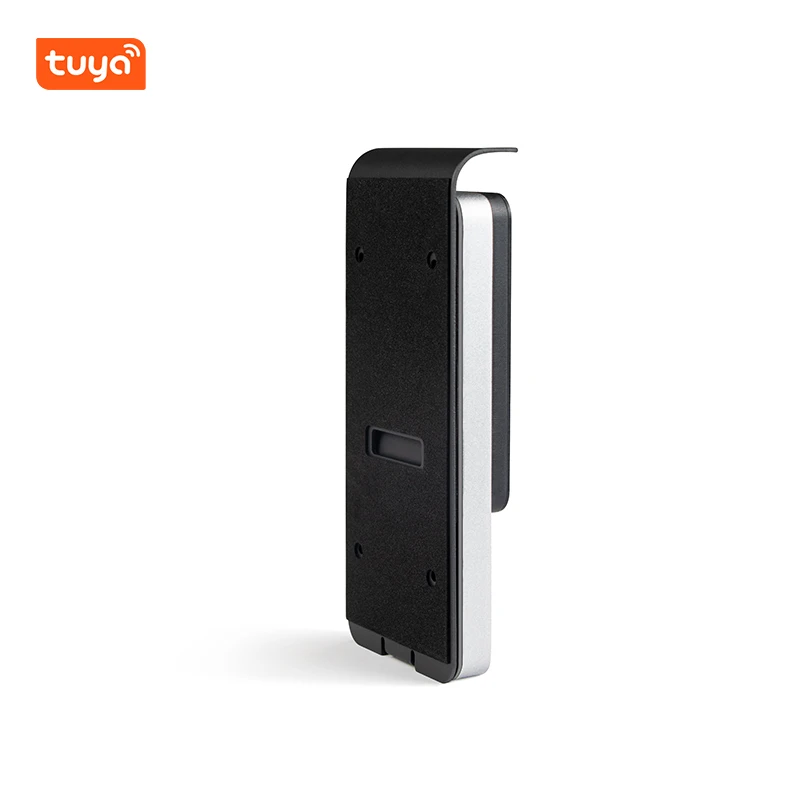 هاتف باب فيديو Tuya Smart IP بدقة 2 ميجابكسل مع التحكم في الوصول إلى بطاقة IC وشاشة تعمل باللمس مقاس 10 بوصة