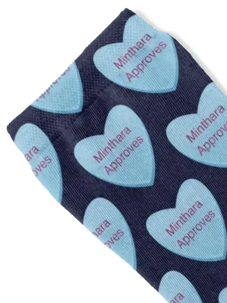 Minthara Approves - Valentines Heart Candy Socks ankle custom sports Boy Socks Women's