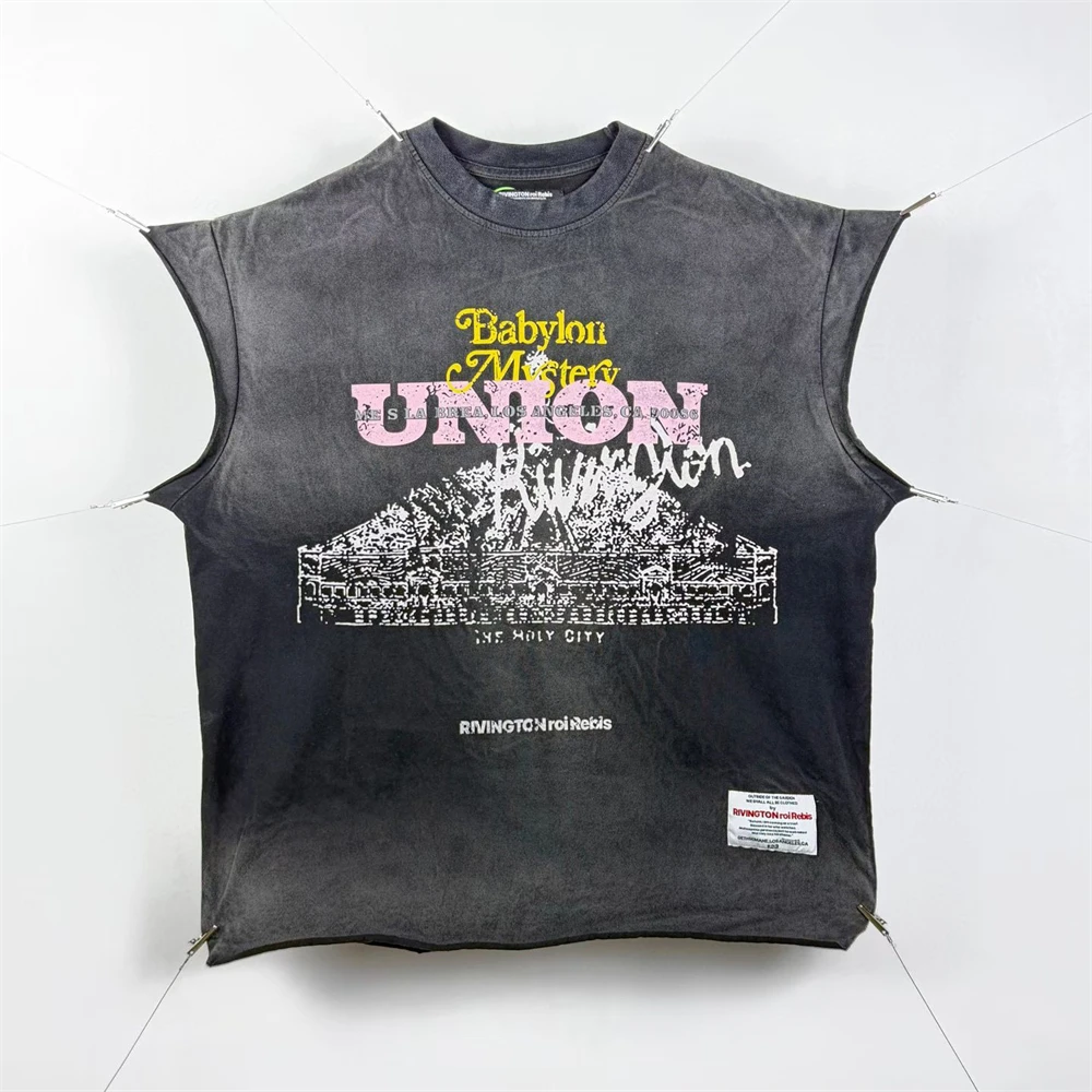 لطيفة غسلها RRR 123 الاتحاد طبعة محدودة كم قطع تي شيرت الرجال النساء عالية الجودة RRR-123 تانك القمم تي شيرت تي شيرت