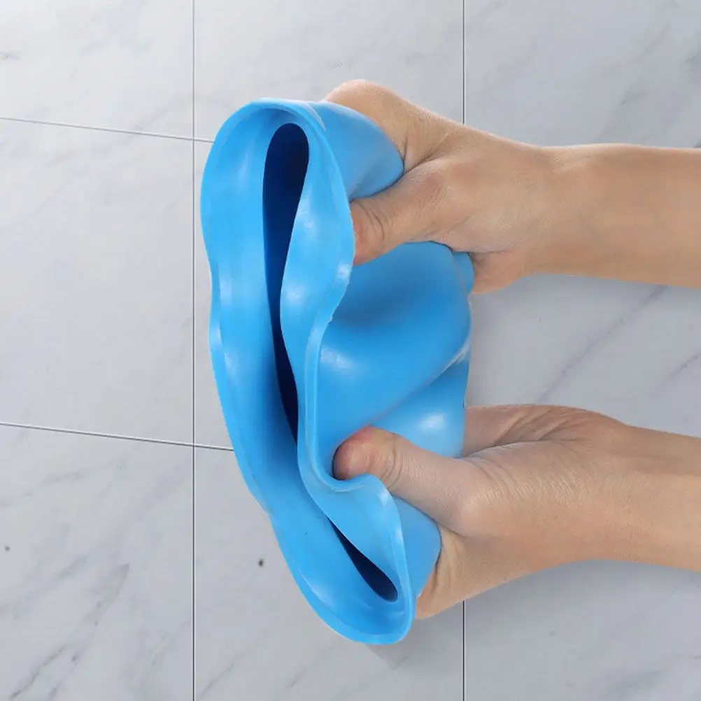 1Pcs Bathroom Toilet Plunger Suction Cleaner Blue Rubber Drain Dredging Tool for Sewer Cleaning Closestool Clog Solver Home Use view 4