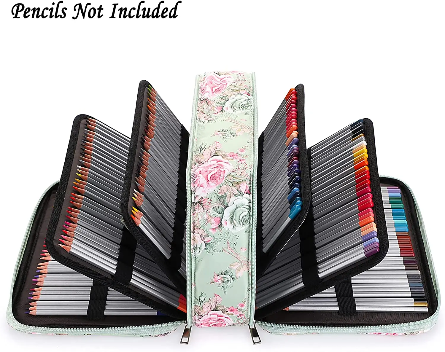 

Colored Pencil Case 300 Slots Pen Pencil Bag Organizer High Capacity Pens Holder for Prismacolor Crayola Colored Pencils Gel Pen