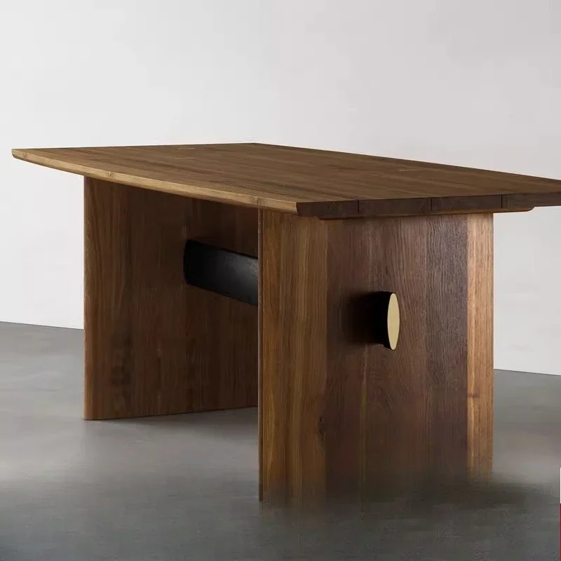 Kitchen Nordic Dining Table Modern Mid Century Wood Lounge Dining Table Creative Space Saving Mesas De  Kitchen Furnitur