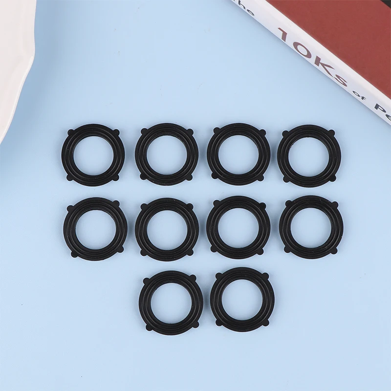 10 Pcs 3/4 Inch Heavy Duty Garden Hose Water Faucet Washers Silicone Rubber Seals Gasket O-Ring Leak Proof Fittings