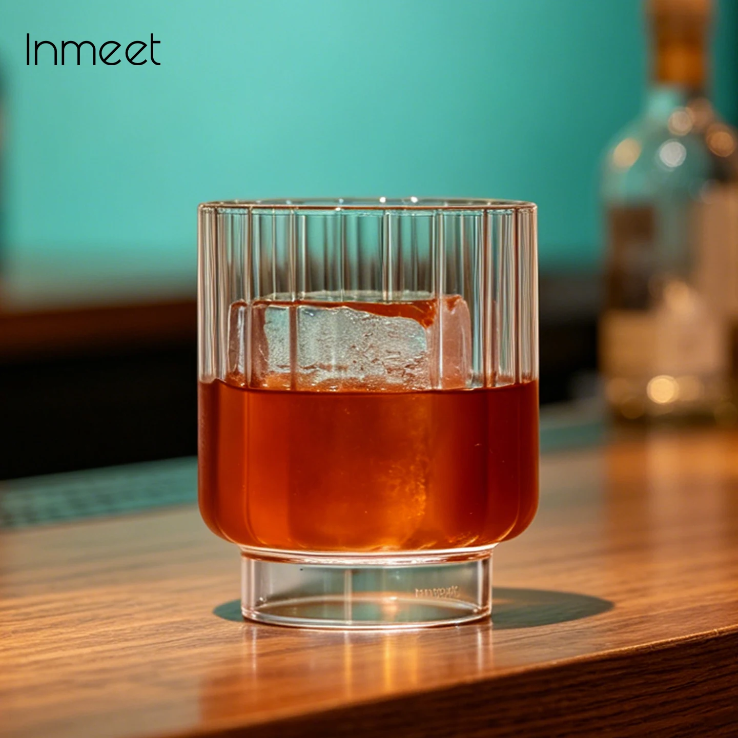 

Inmeet High Borosilicate Glass Cup/Whiskey Glass/Old Fashioned Glass/Barware/Cocktail Glass 330ml