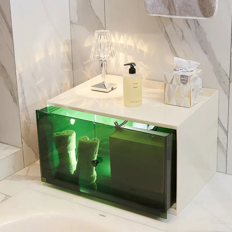 Nordic drawer storage multi-layer locker, household simple storage bedroom bedside table