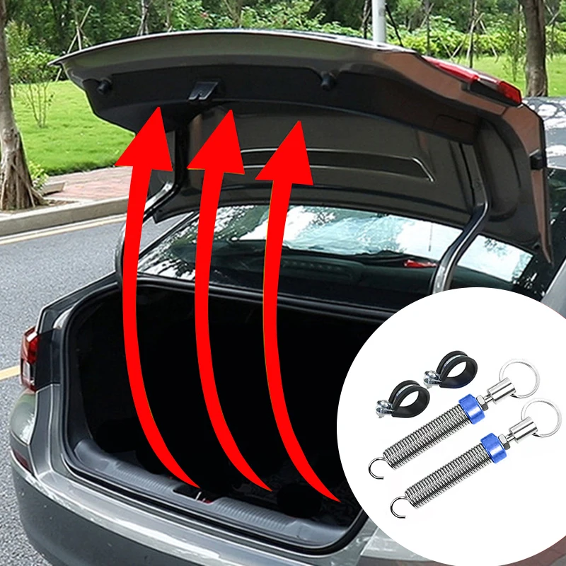 2Pcs Car Trunk Automatic Lift Metal Spring For Volkswagen Jetta Vw Passat B7 Cc Mk6 Golf 7 Sagitar Rear Tailgate Support Parts