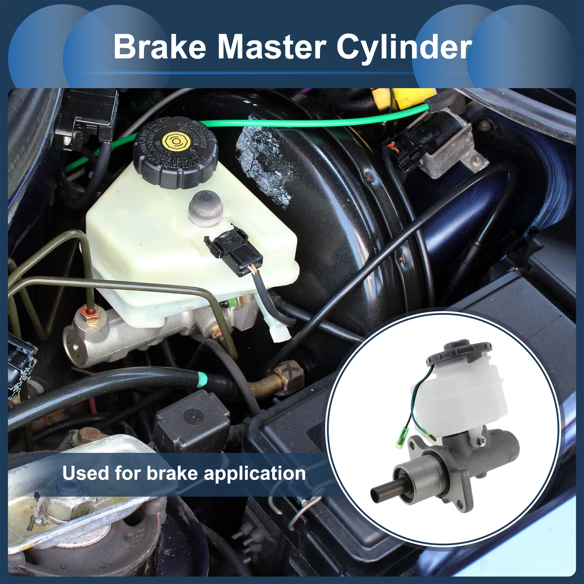 

Главный тормозной цилиндр UXCELL No M630291 для Acura MDX V6 5,3 л, пластик из алюминиевого сплава