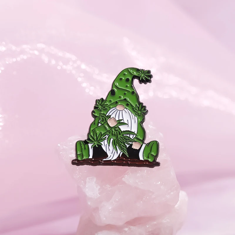 دبابيس قزم من المينا للأطفال ، نبات مخصص ، ورقة قيقب ، شارات طية صدر السترة ، مجوهرات مضحكة ، مجوهرات خضراء ، هدية لطيفة للأصدقاء