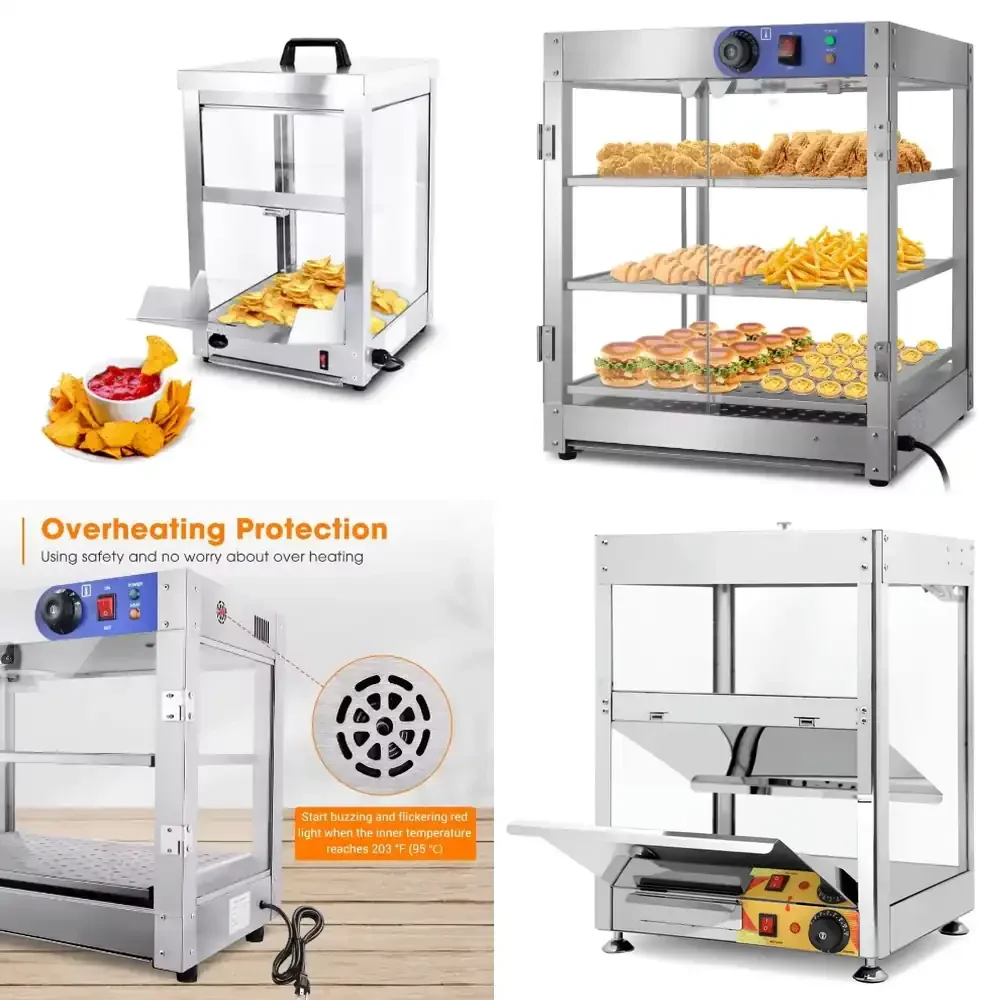 Potato Chips Popcorn Insulation Display Cabinet Large-capacity Cinema Milk Shop Auxiliary Equipment