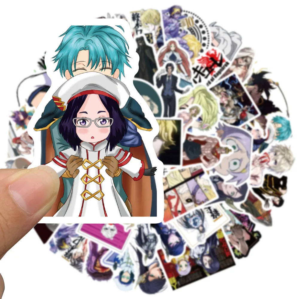 10/50pcs/pack Cartoon Anime Record of Ragnarok Stickers for Skateboard Computer Notebook Guitar Car Decal Children's Toys