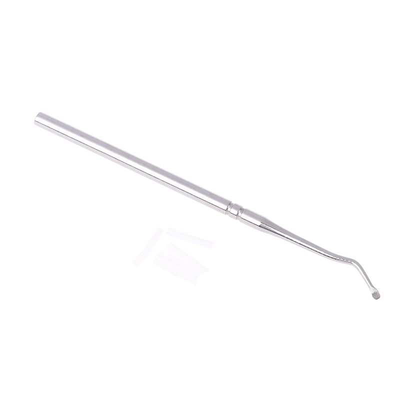 Gancho para el cuidado de los pies de las uñas encarnadas, limador de corrección de dedos encarnados de un solo extremo, Lima para manicura y pedicura, herramienta para el cuidado de los pies, 1 Juego