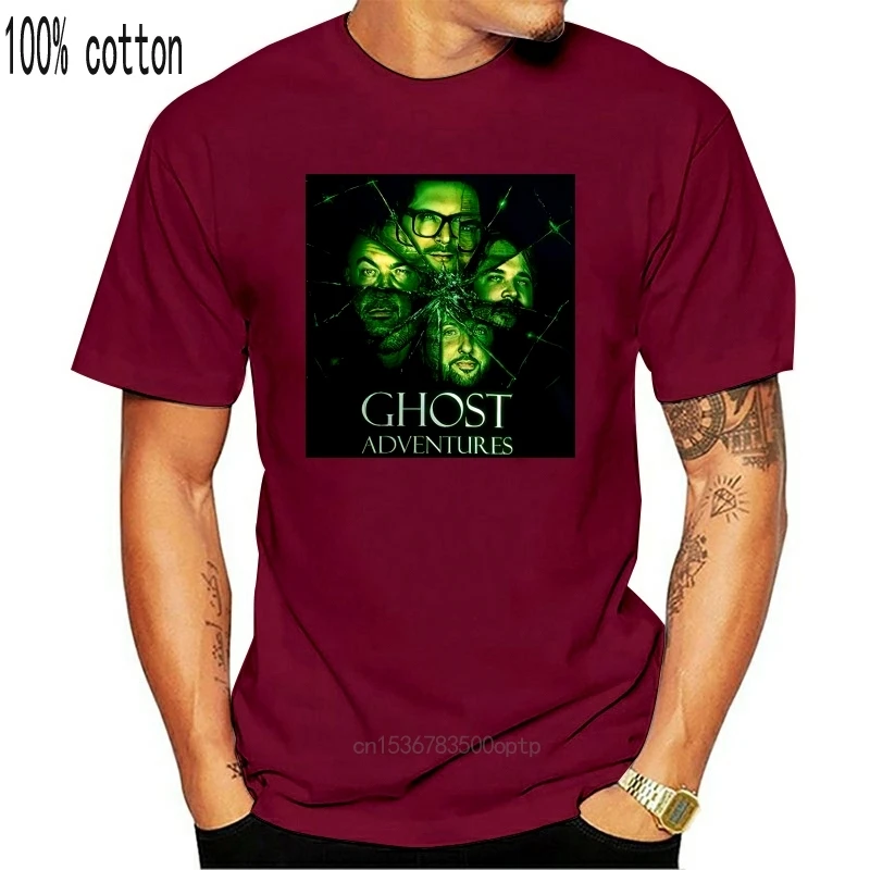 Camiseta negra para hombre Ghost Adventures