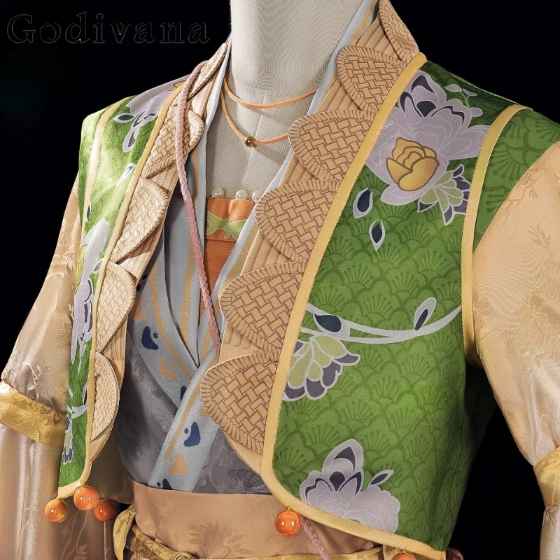 Disfraz de Príncipe bendición oficial del cielo para mujer, traje de Cosplay de animación Hanfu, conjunto de falda de Cosplay antigua para mujer