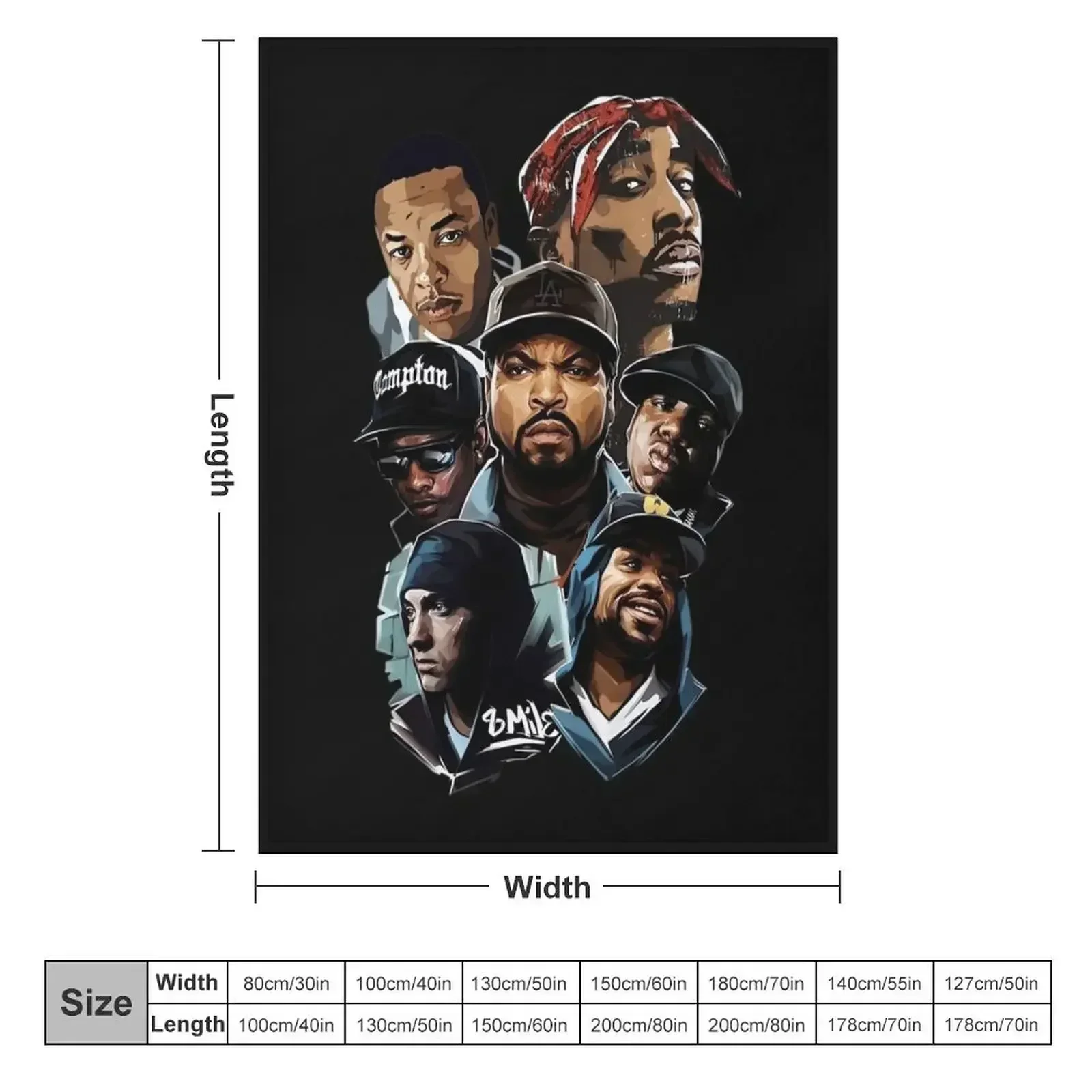 Official Tupac Love Vintage California Throw Blanket Moving funny gift manga Luxury Luxury St Single Blankets