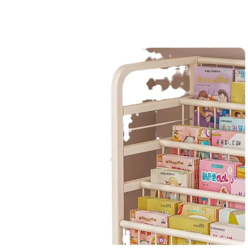 

Children's toy two-in-one storage rack, picture book floor-to-ceiling household baby multi-layer shelf