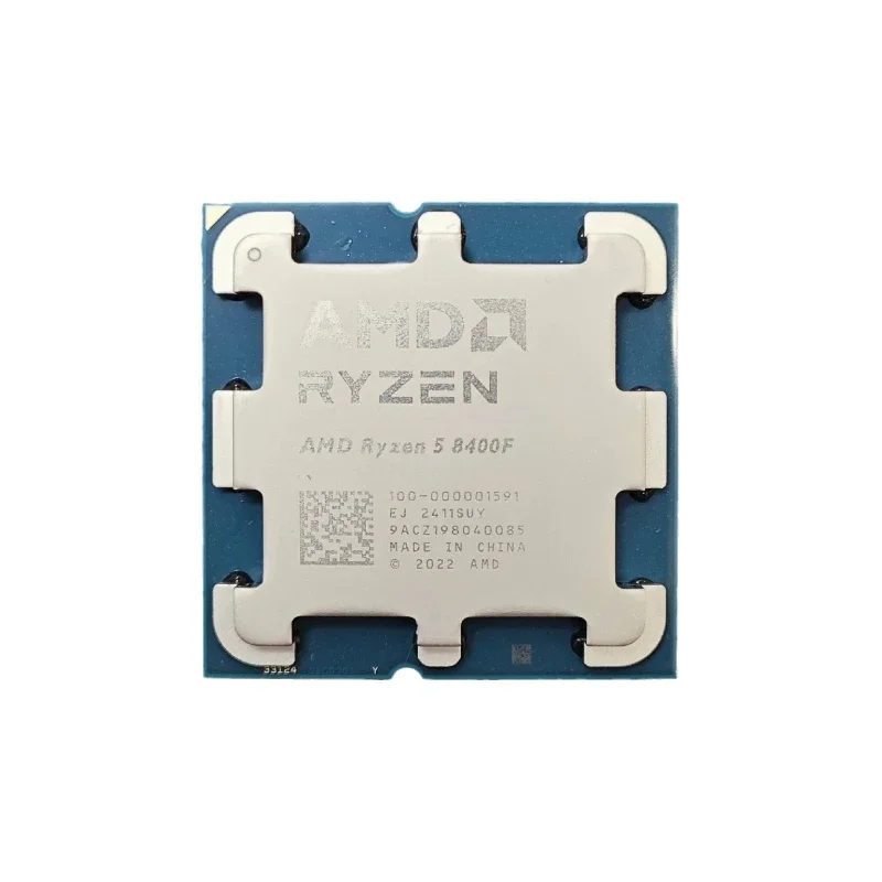 Свободный процессор AMD Ryzen R5 8400F для настольного компьютера AM5 для основной платы b650/X670 Свободный процессор AMD Ryzen R5 8400F для настольного компьютера AM5 для основной платы b650/X670
