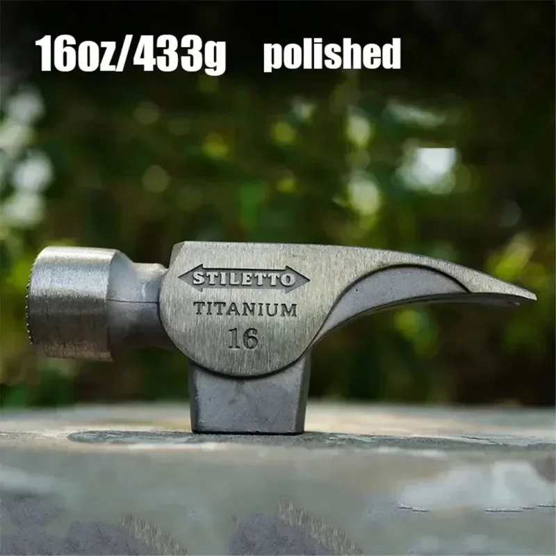 Professional Carpenter Hammer Head Multifunctional Titanium Hammer Head Construction Tools Accessories Work Hardware Hand Tools