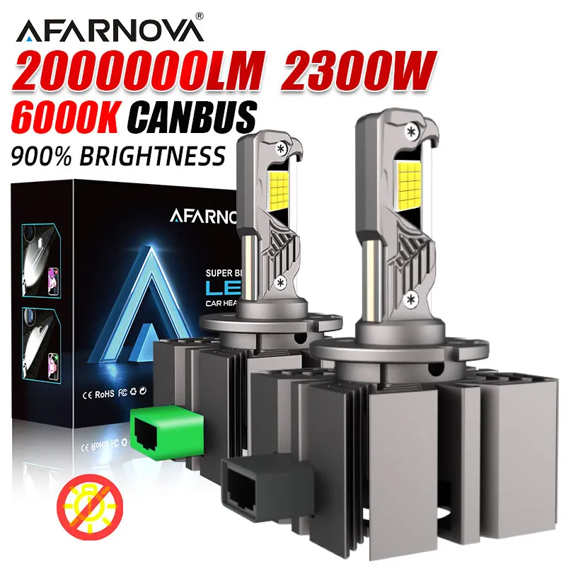 

Светодиодные фары D1S D3S 2300W HID D1S D3S D1R D3R Комплект ксеноновых светодиодных ламп Модернизированный комплект D2R D4R Автомобильные лампы CSP CANbus 12 В 24 В