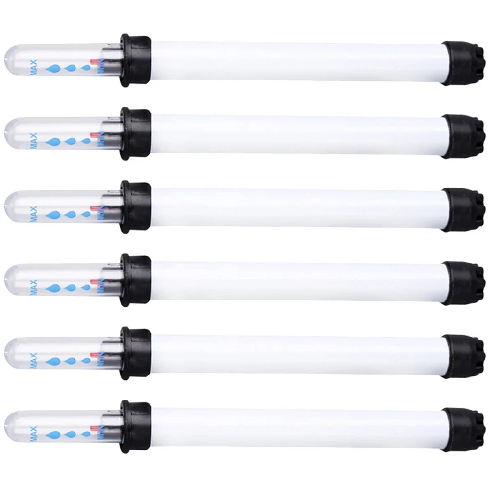 

6 Pcs Water Level Indicator Measuring Equipment Shortage Reminders Potted Plant Device for Flower Pots Scale Gauge Plastic