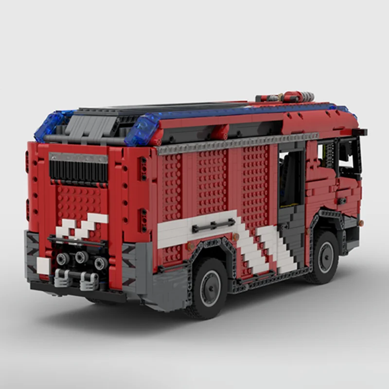4290pcs MOC Technical Rosenbauer RT Control Model Toy Building Blocks Architecture Christmas Gifts Idea Brick DIY Education