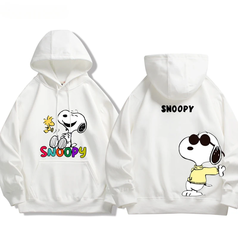 2024 New Snoopy Hoodies Cartoon Anime Periphery for Men and Women Couple Hooded Hoodie Youth Spring and Autumn Casual Clothes