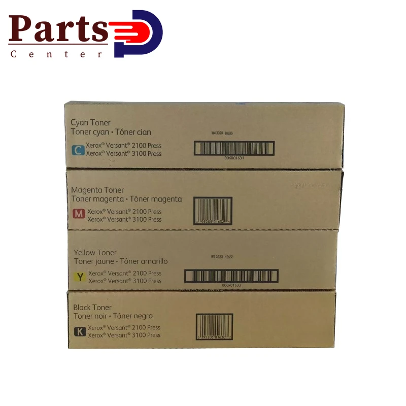 Original US Version Toner Cartridge for Xerox V2100 V3100 2100 3100 006R01634 006R01635 006R01636 006R01637 Used in Europe