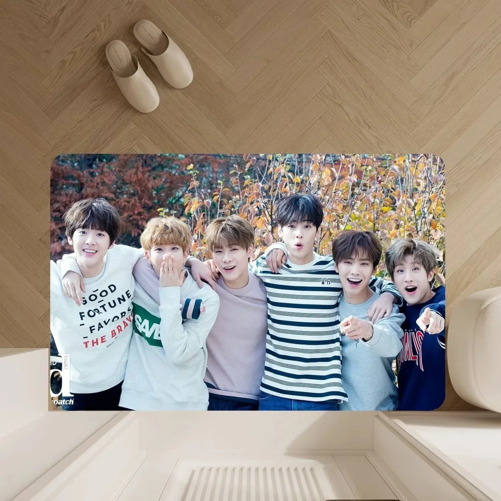 Kpop Astro tappetino antiscivolo bagno cucina camera da letto soggiorno ingresso tappeto decorazioni per la casa