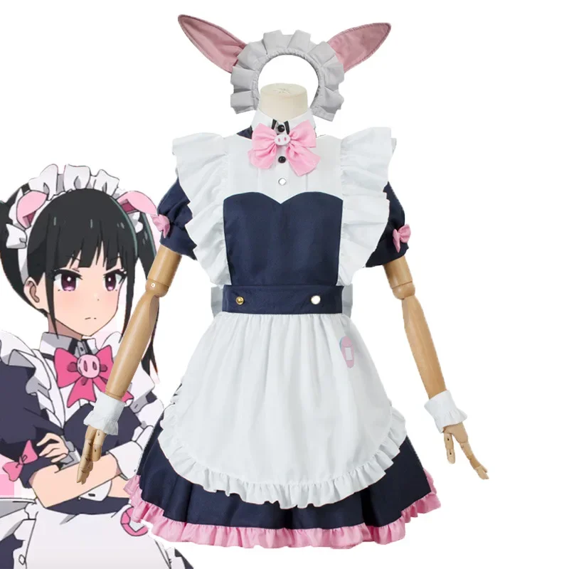 Anime Cute Akiba Maid War Cosplay Costume Maid Dress Girls Waitress Maid Costumes