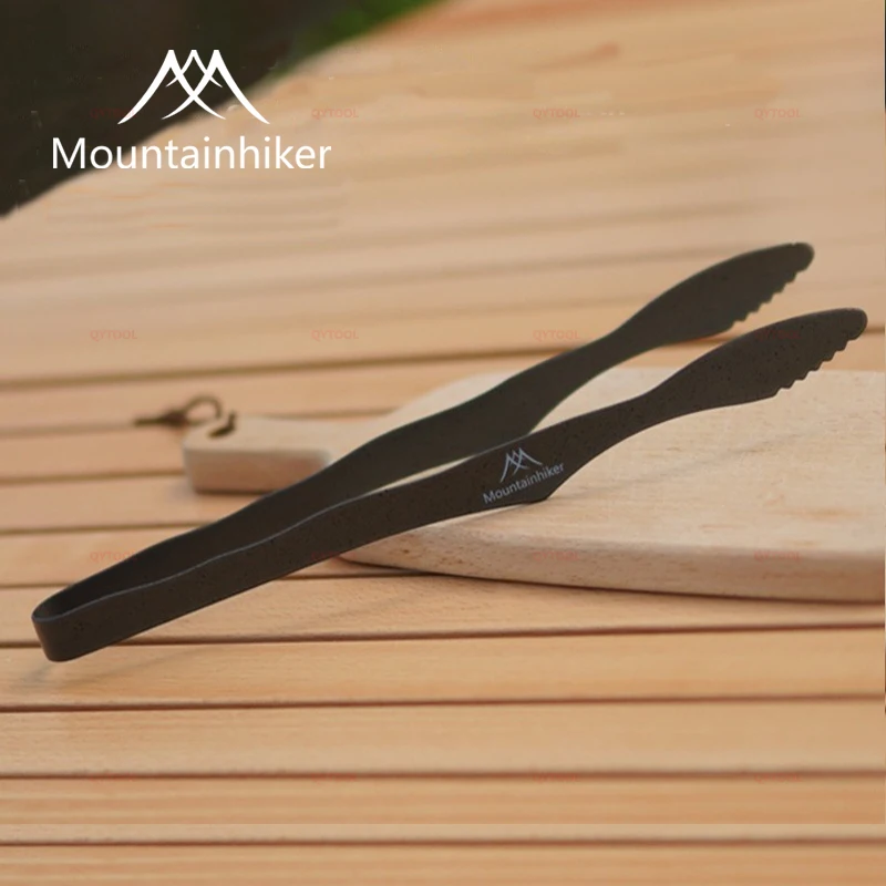 

Mountainhiker Outdoor Camping 304 Stainless Steel BBQ Clip Portable Korean Style Cooking Steak Clamp for Picnic Hiking Grilling