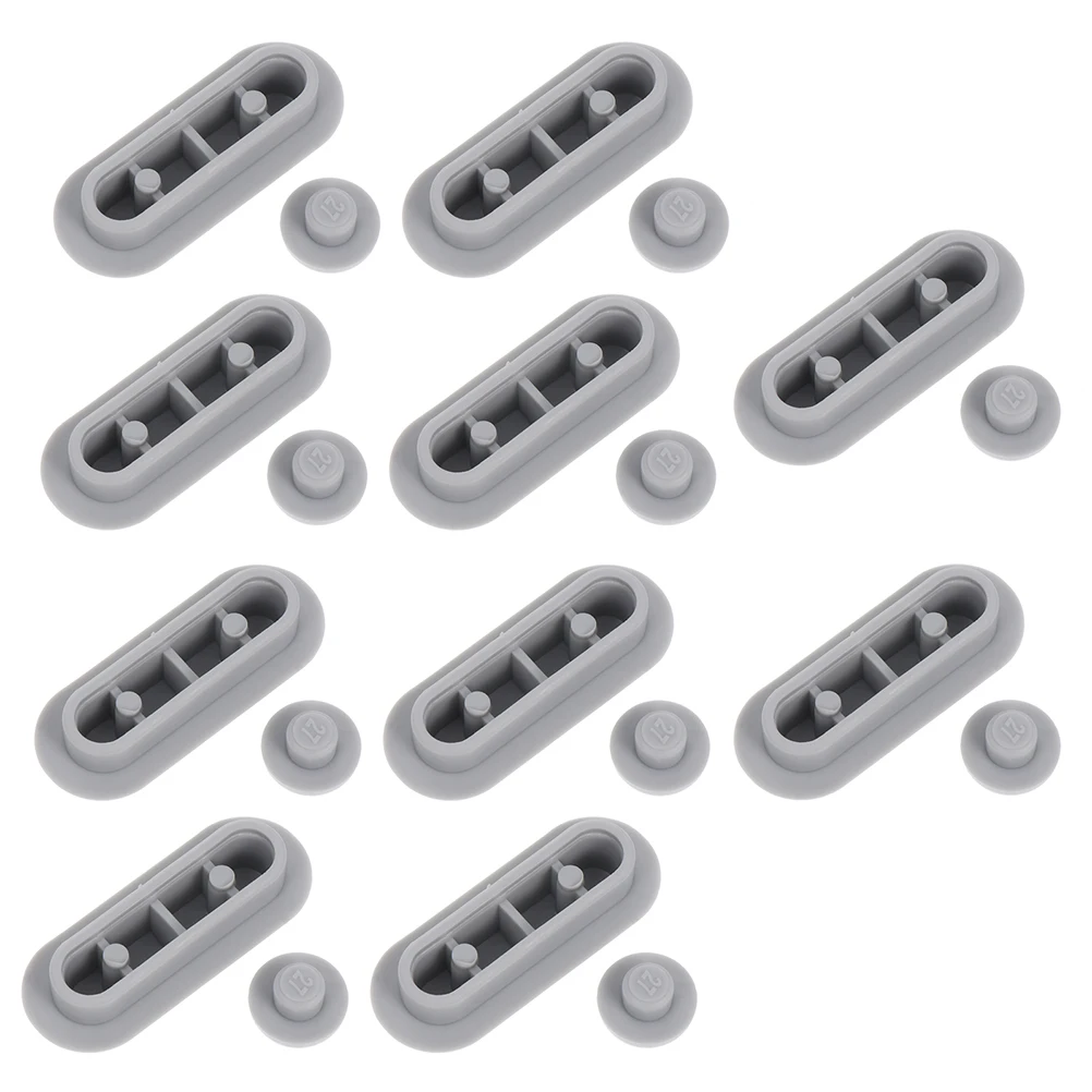 

50 Pcs Toilet Seat Bumpers Gaskets Cushioning Buffer Non-skid Pads Protect Surface Reduce Noise Easy Use Long Term